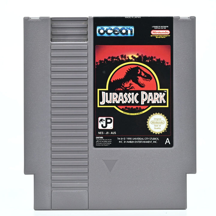 Jurassic Park - Nintendo Entertainment System / NES Game - PAL - FREE POST!