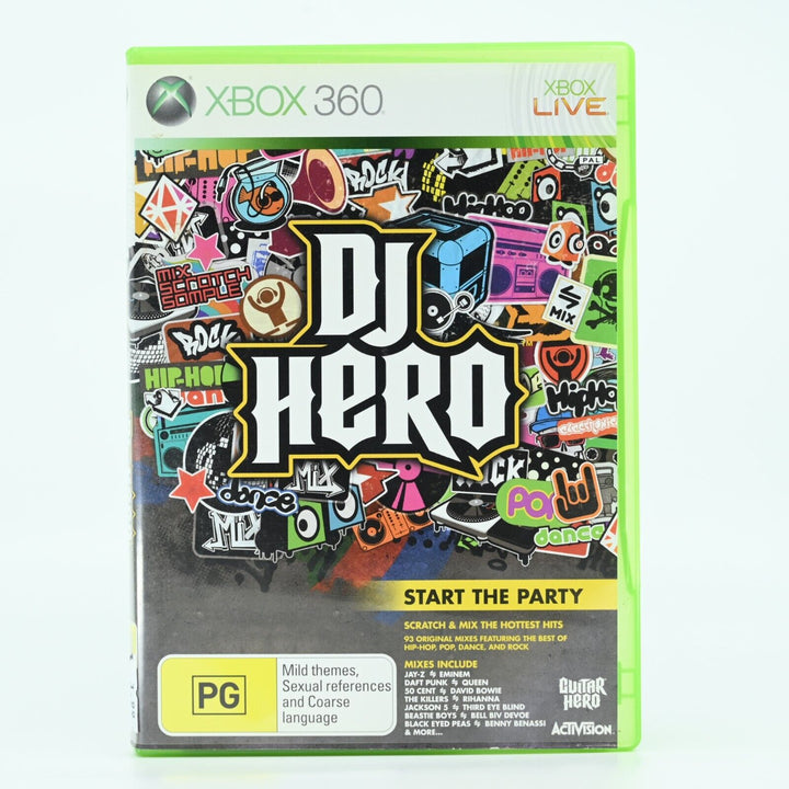 DJ Hero - Xbox 360 Game - PAL - FREE POST!