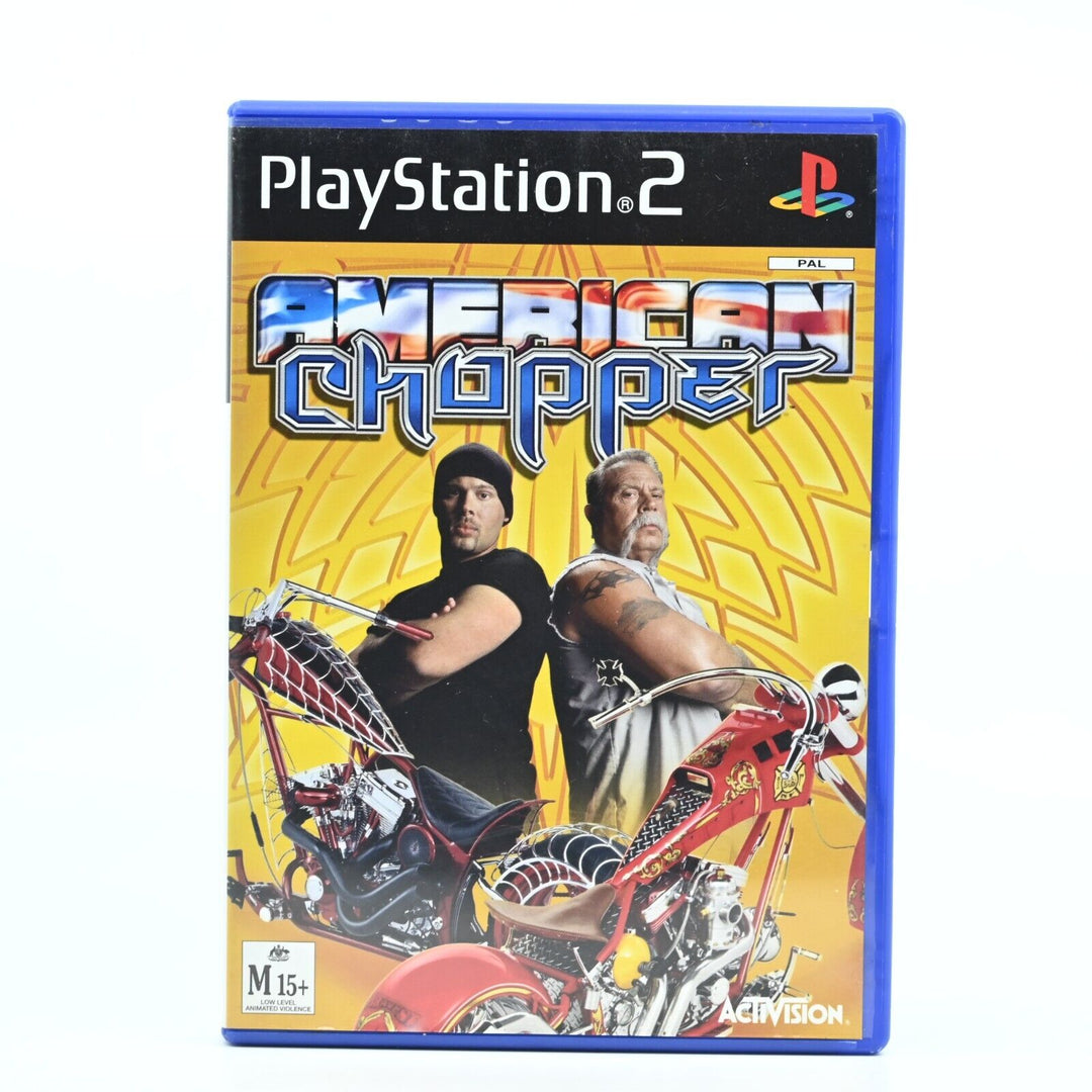 American Chopper - Sony Playstation 2 / PS2 Game + Manual - PAL - MINT DISC!