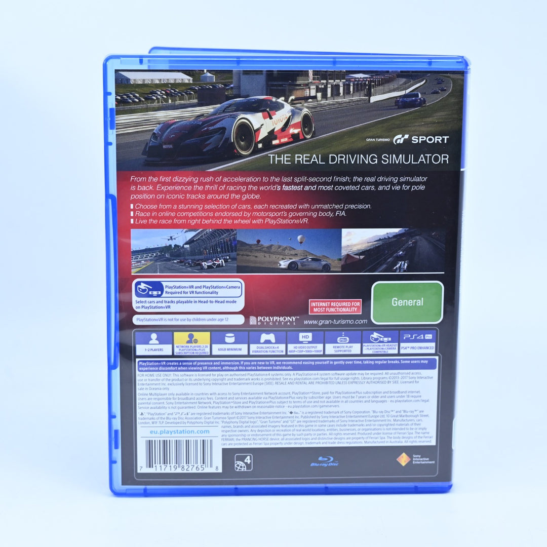 Gran Turismo Sport - Sony Playstation 4 / PS4 Game - FREE POST!