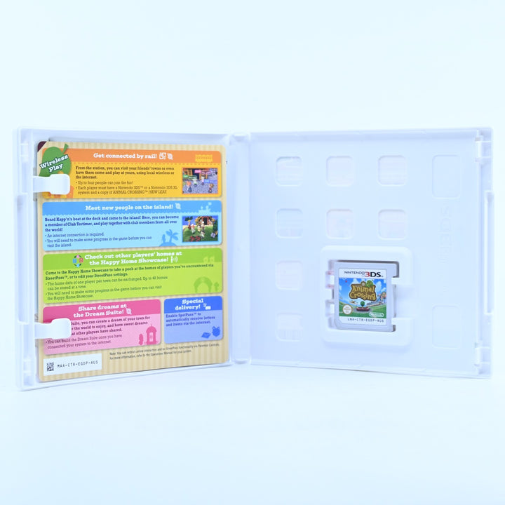 Animal Crossing: New Leaf - Nintendo 3DS Game - PAL + Manual - FREE POST!