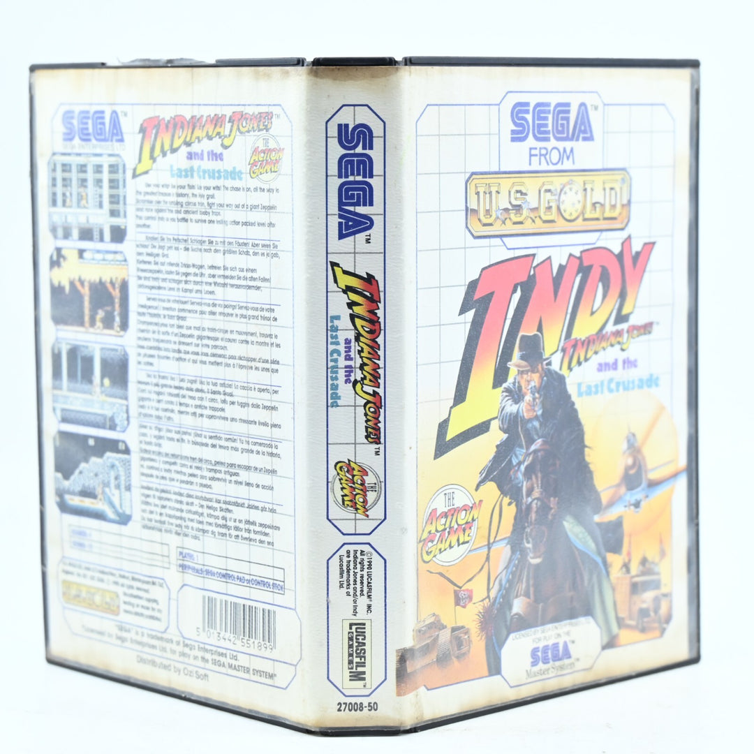 INDY Indiana Jones And The Last Crusade - Sega Master System Game - PAL