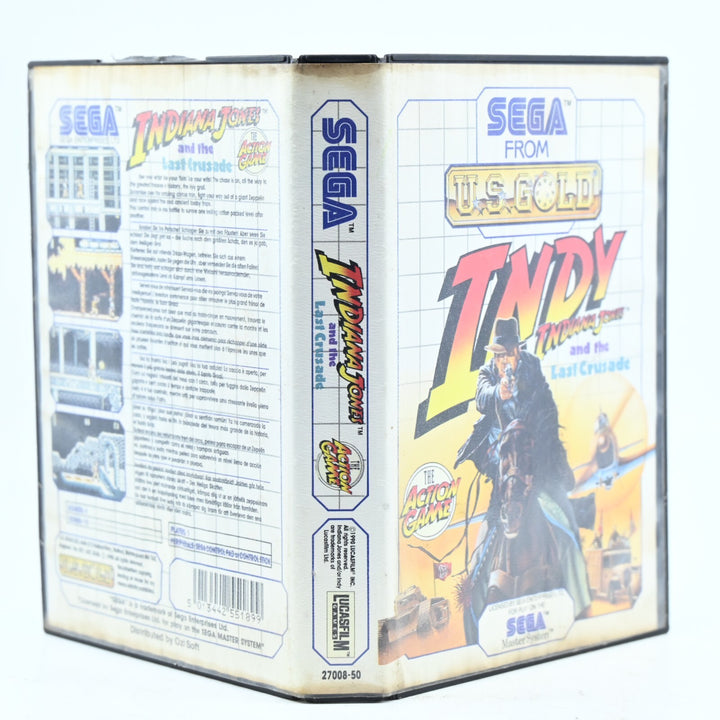 INDY Indiana Jones And The Last Crusade - Sega Master System Game - PAL
