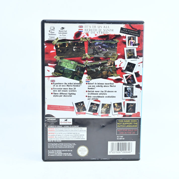 Mortal Kombat: Deadly Alliance - Nintendo Gamecube Game + Manual - PAL