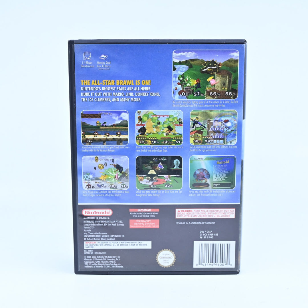 Super Smash Bros. Melee - Nintendo Gamecube Game + Manual READ DESCRIPTION!