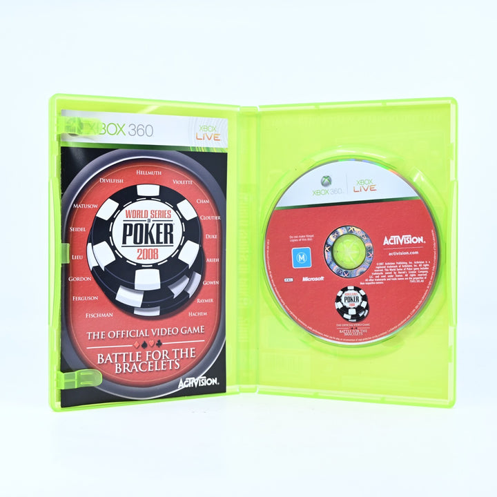 World Series Poker - Xbox 360 Game + Manual - PAL