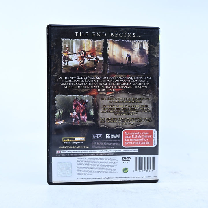 God of War II - Sony Playstation 2 / PS2 Game + Manual - PAL - MINT DISC!