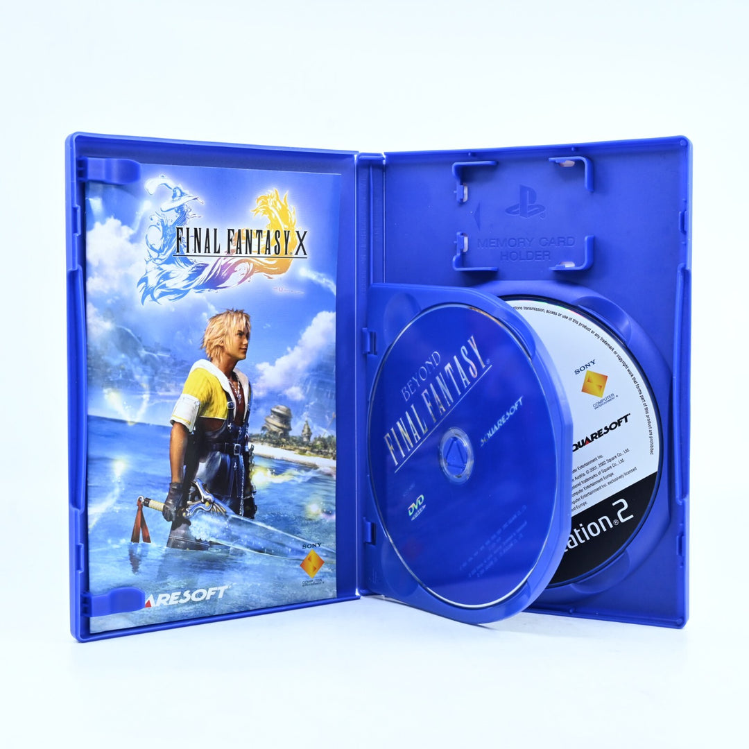 Final Fantasy X 10 + DVD! Sony Playstation 2 /PS2 Game + Manual - NEAR MINT DISC