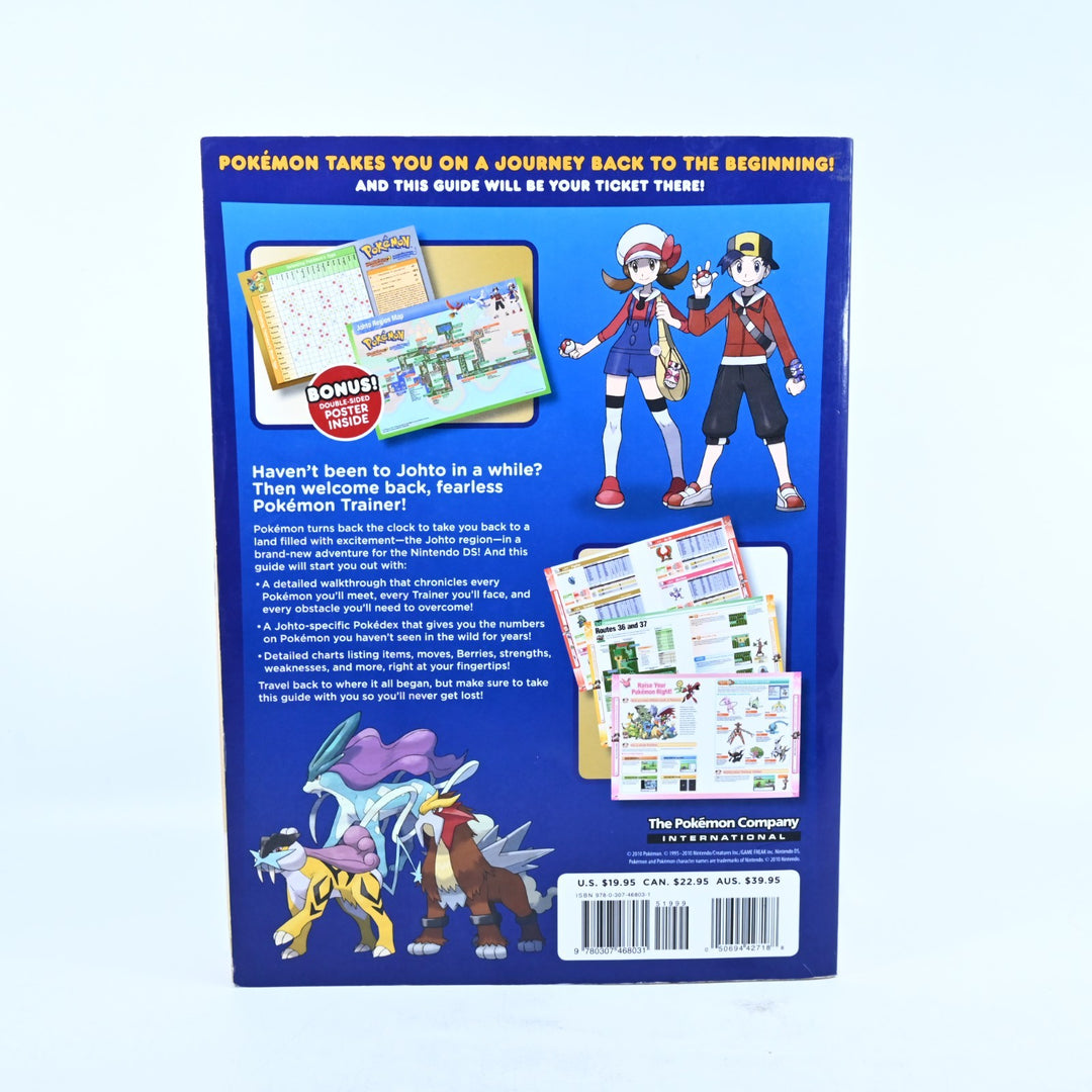 Pokemon HeartGold & SoulSilver Official Johto Guide & Dex - Game Guide - No Map