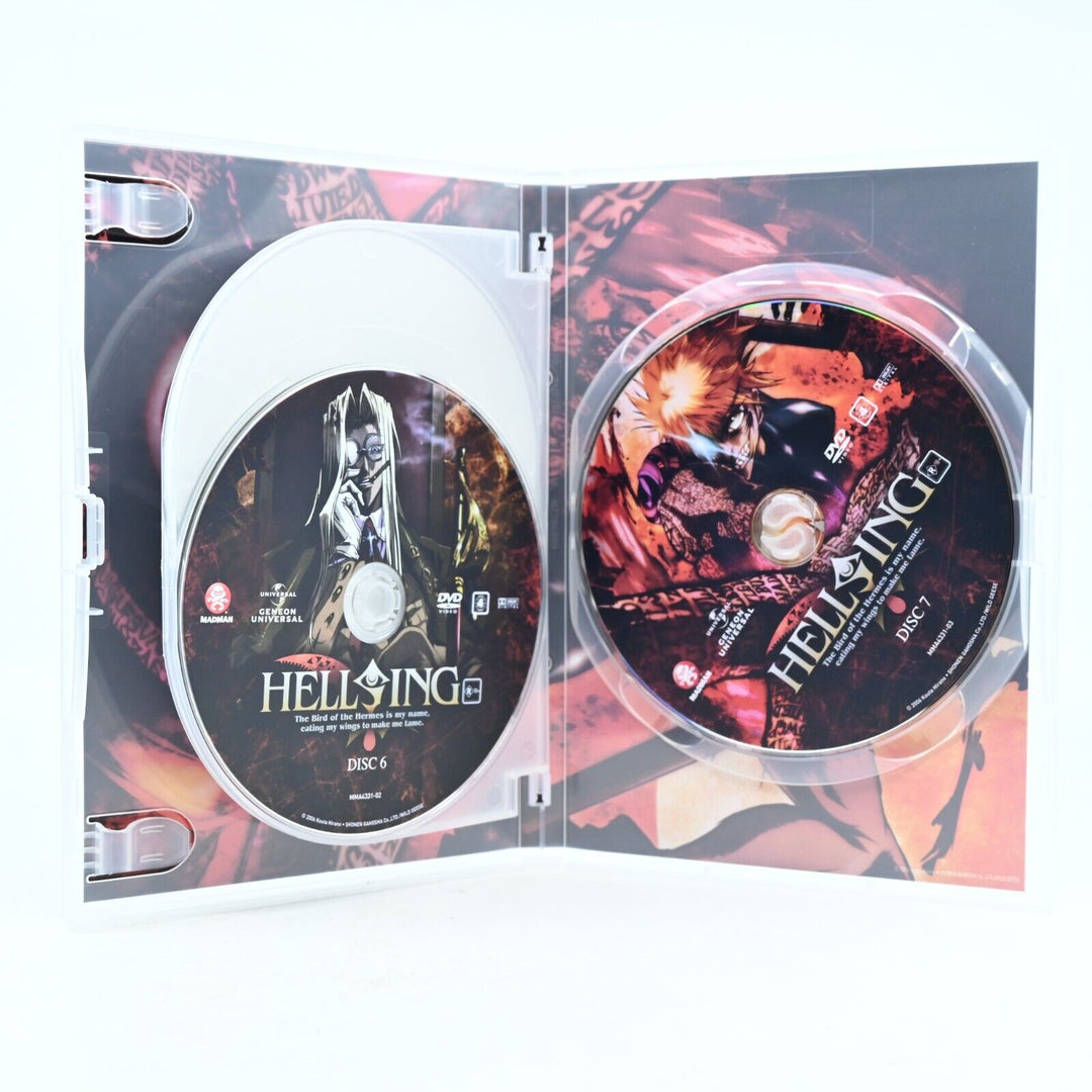 Hellsing Ultimate - Volumes V-VIII / 5-8 - Region 4 - DVD - MINT DISCS! Anime AU