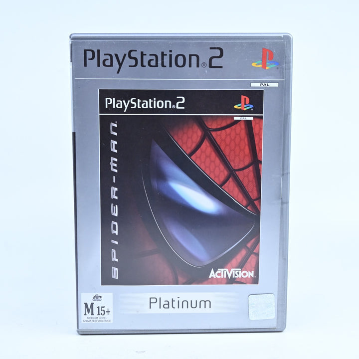 Spider-Man - Sony Playstation 2 / PS2 Game + Manual - PAL - MINT DISC!