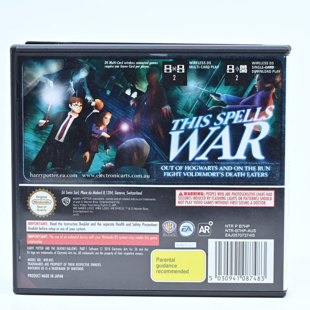 Harry Potter and the Deathly Hallows Part 1 - Nintendo DS Game - PAL + Manual