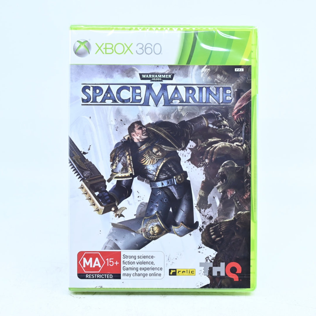 SEALED! Warhammer 40k: Space Marine Emperors Elite Edition - Xbox 360 Game