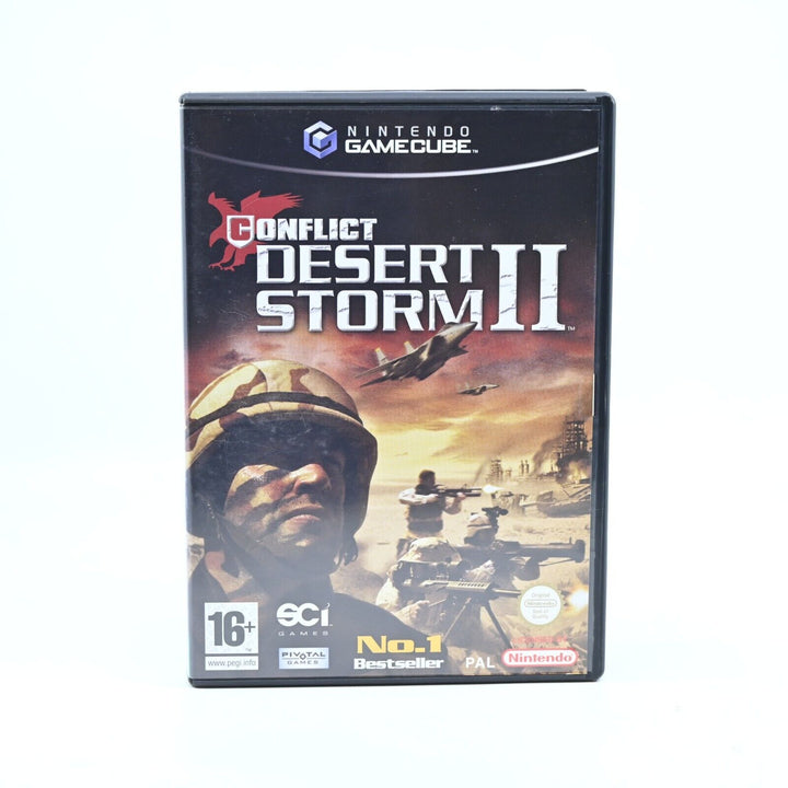 Conflict: Desert Storm II - Nintendo Gamecube Game + Manual - PAL - FREE POST!