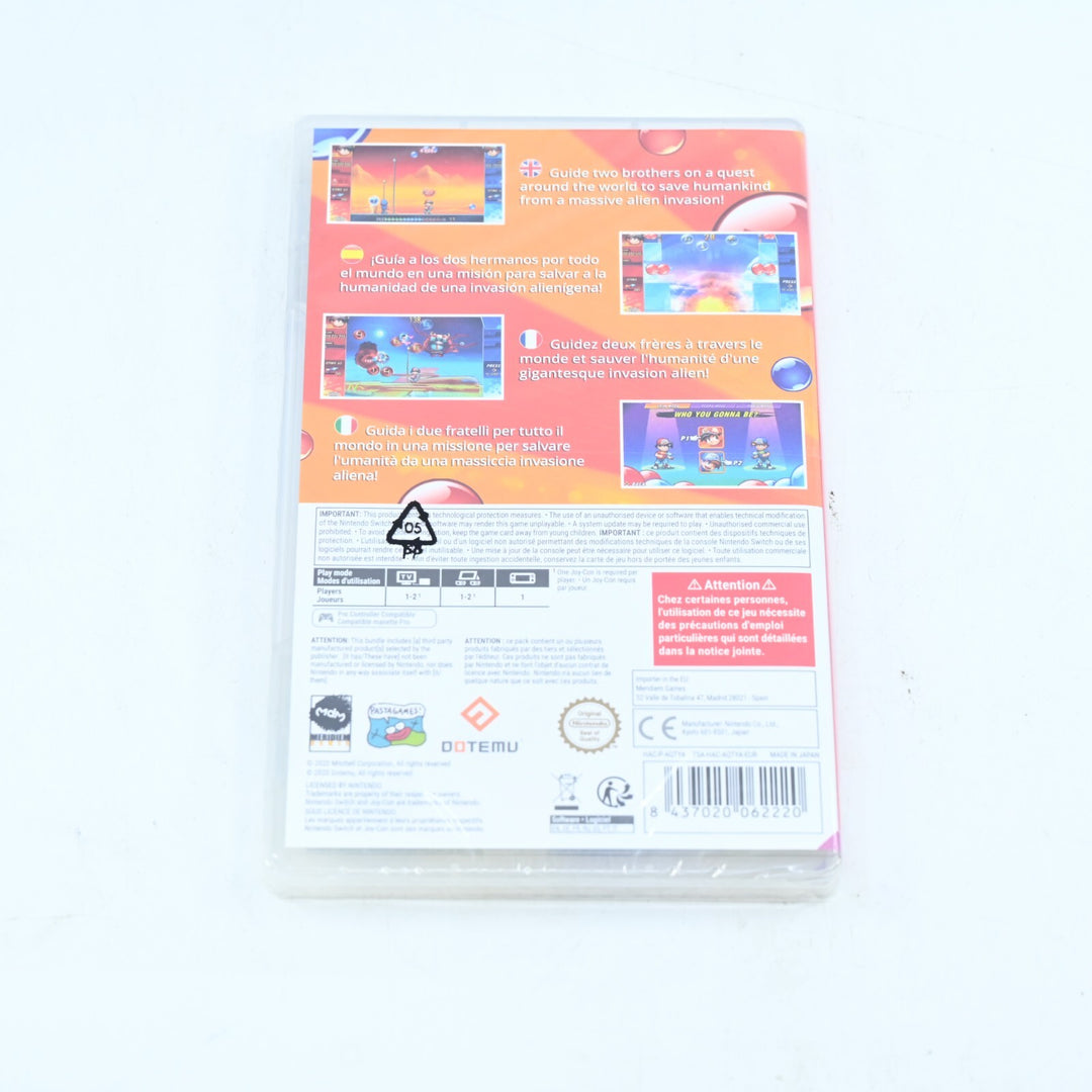 SEALED! Pang Adventures: Buster Edition - Nintendo Switch Game - FREE POST!