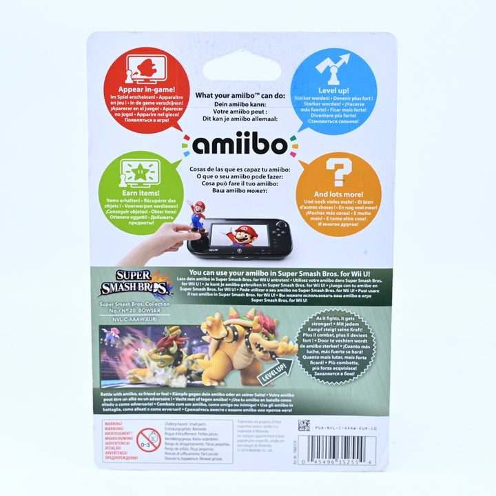 SEALED! Bowser Amiibo No. 20 - Super Smash Bros. - Toy - FREE POST!
