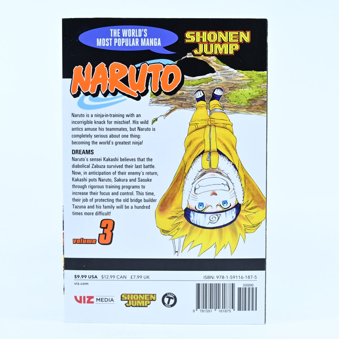 Naruto - Volume 3 - Masashi Mishimoto - Viz Media - Manga