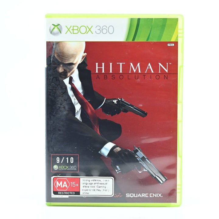 Hitman Absolution - Xbox 360 Game + Manual - PAL - FREE POST!