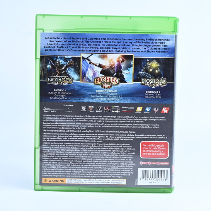 BioShock: The Collection - No Sleeve - Xbox One Game - PAL - FREE POST!