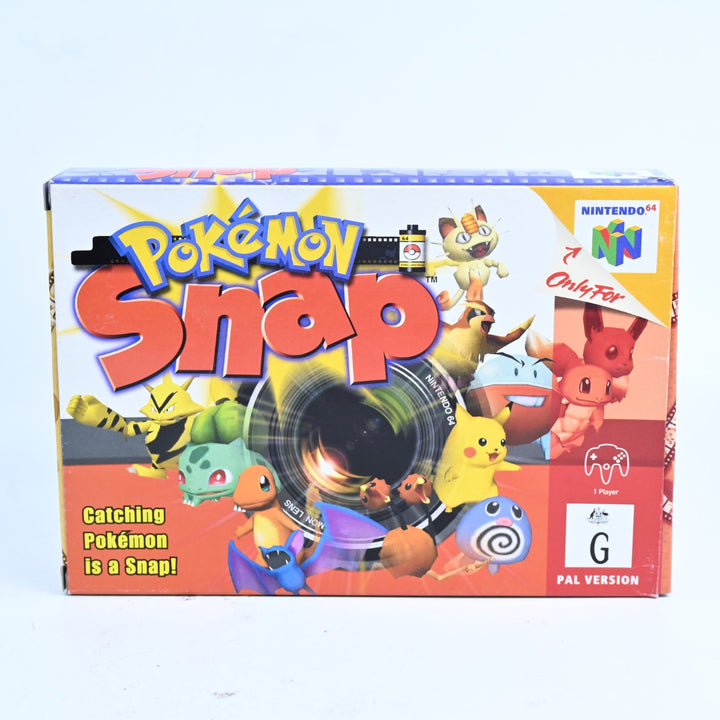 Pokemon Snap - N64 / Nintendo 64 Boxed Game - PAL - FREE POST!