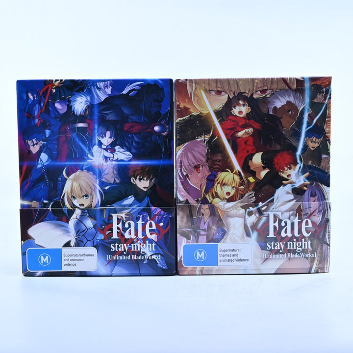 Fate/Stay Night [Unlimited Blade Works] I + II (SEALED) - AUS PAL - Blu-ray