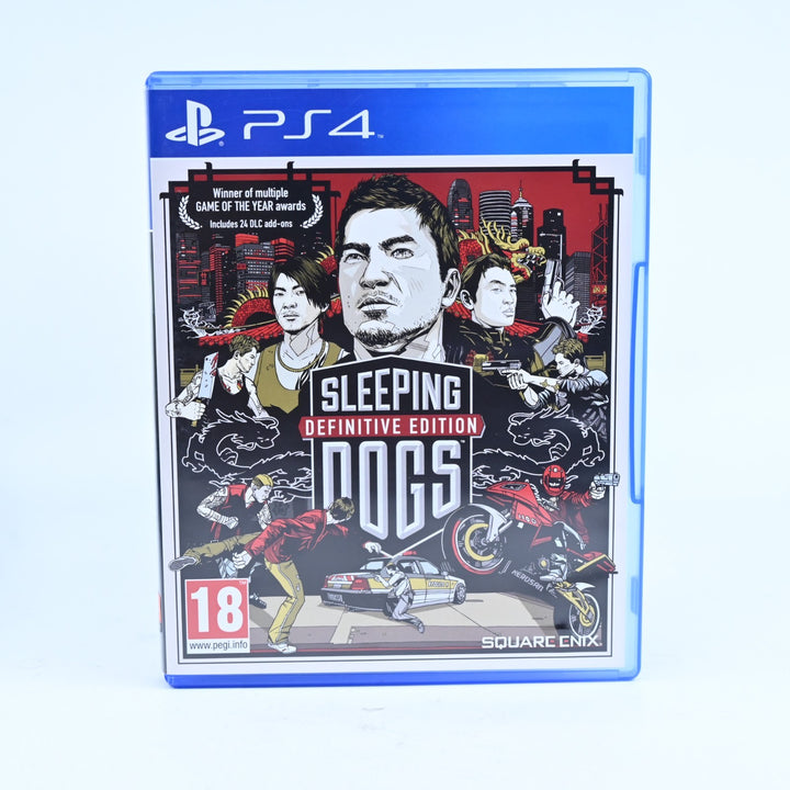 Sleeping Dogs Definitive Edition - Sony Playstation 4 / PS4 Game - FREE POST!