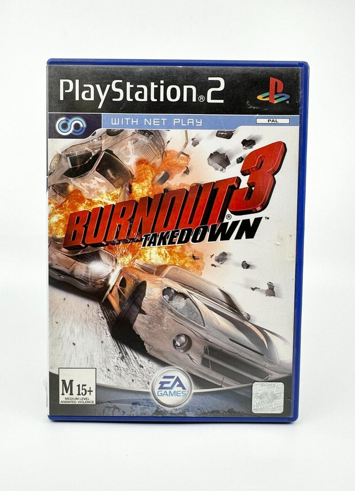 Burnout 3: Takedown #1 - Sony Playstation 2 / PS2 Game - PAL - FREE POST!