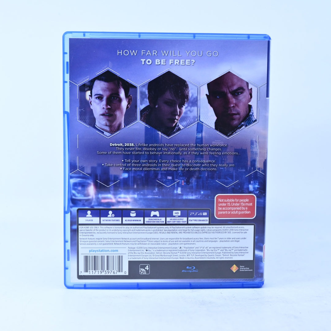 Detroit: Become Human - Sony Playstation 4 / PS4 Game - MINT DISC!