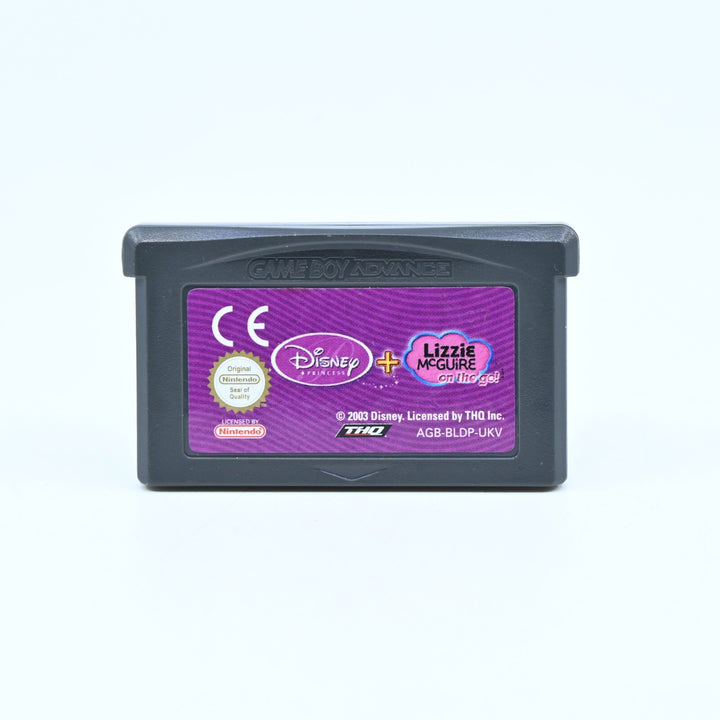 Disney Princess + Lizzie McGuire - Nintendo Gameboy Advance / GBA Game - PAL