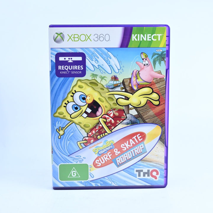 SpongeBob Squarepants: Surf & Skate Roadtrip - Xbox 360 Game + Manual - PAL