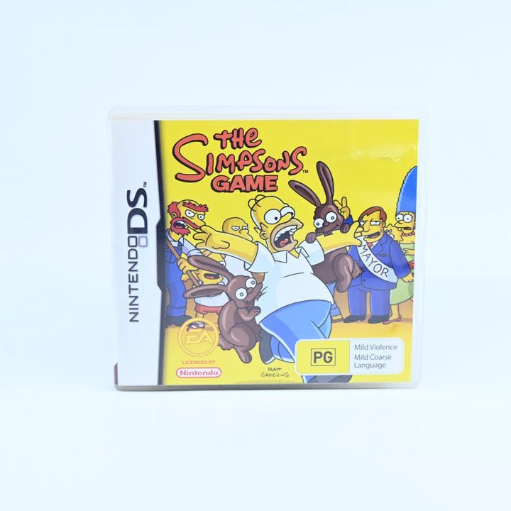 The Simpsons Game - Nintendo DS Game - PAL + Manual - FREE POST!