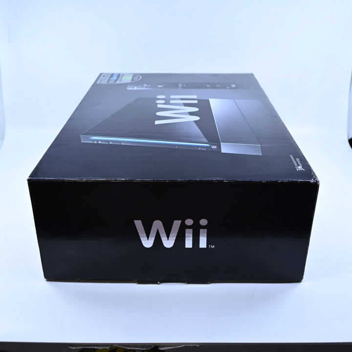 UNUSED! Wii Sports Pack - Black - Nintendo Wii Boxed Console - AUS PAL