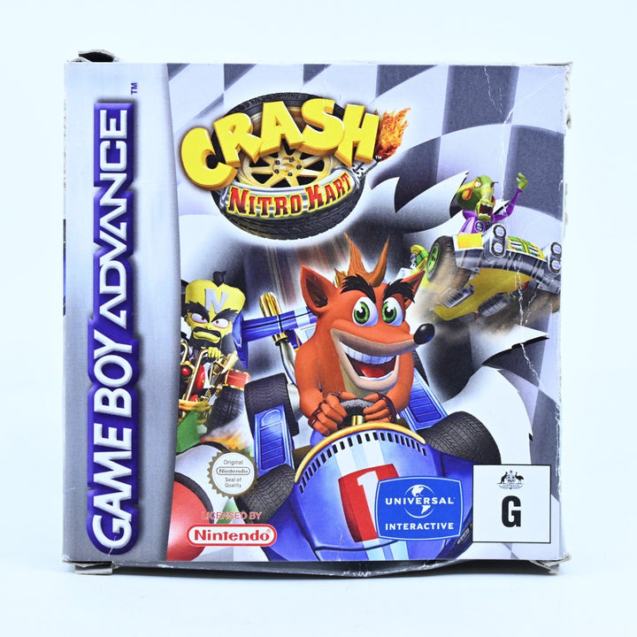 Crash Nitro Kart - Nintendo Gameboy Advance / GBA Boxed Game - PAL - FREE POST!