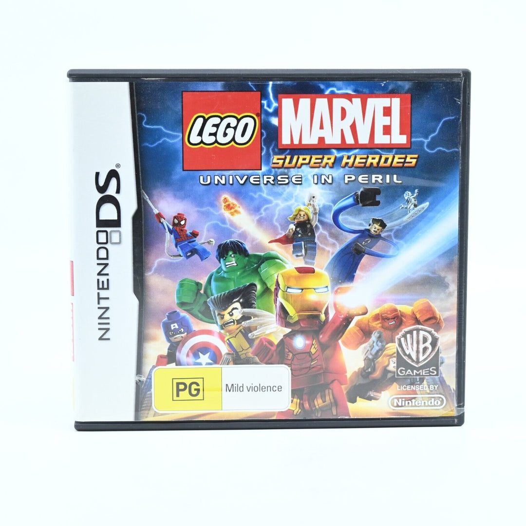 LEGO Marvel Super Heroes: Universe in Peril - Nintendo DS Game - PAL - FREE POST