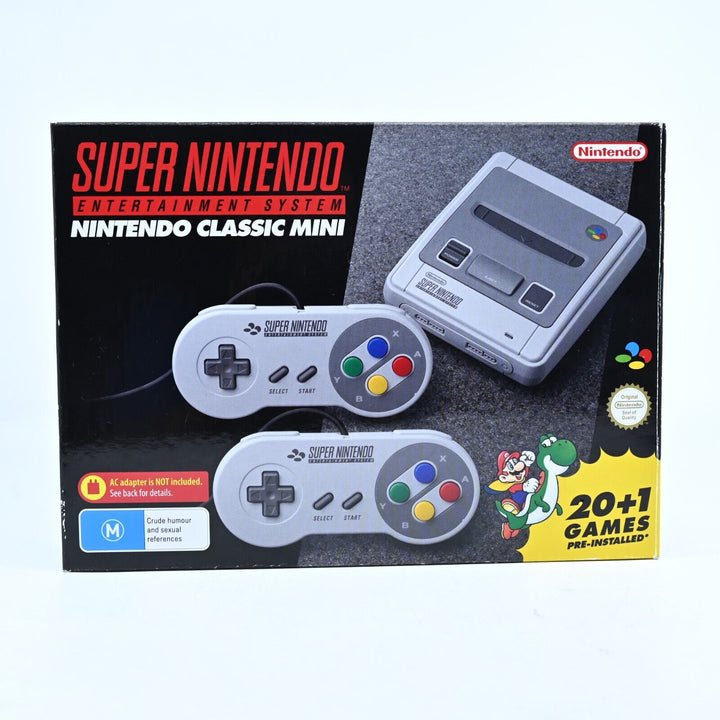 AS NEW! SNES Classic Mini - Super Nintendo / SNES Boxed Console - FREE POST!