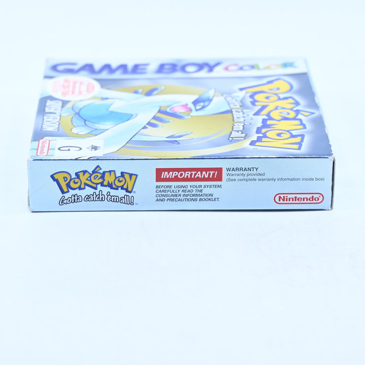 Pokemon Silver Version - Nintendo Gameboy Color Boxed Game - PAL - NEW BATTERY!