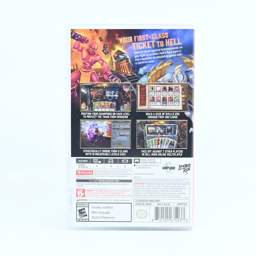 Monster Train: First Class - Nintendo Switch Game - FREE POST!