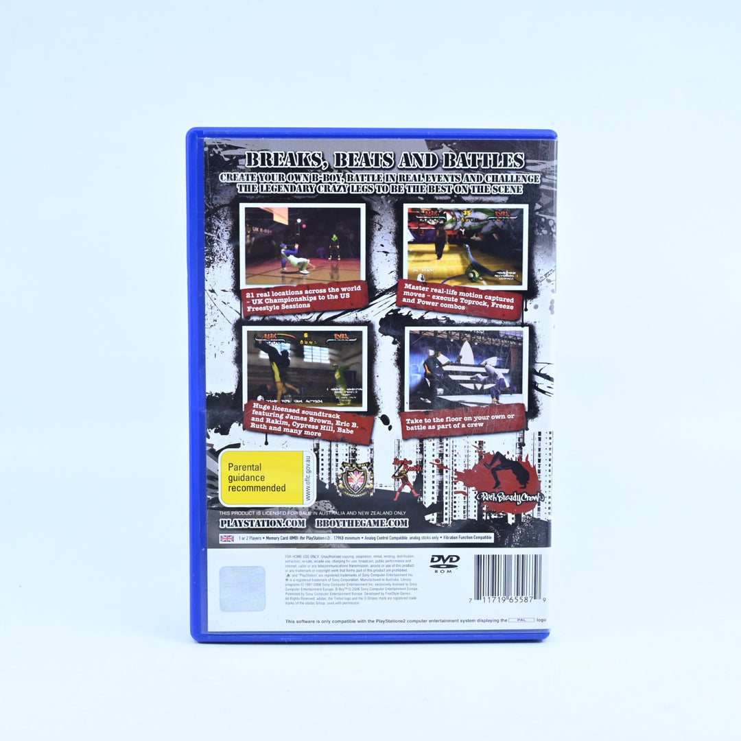 B-Boy - Sony Playstation 2 / PS2 Game + Manual - PAL - MINT DISC!