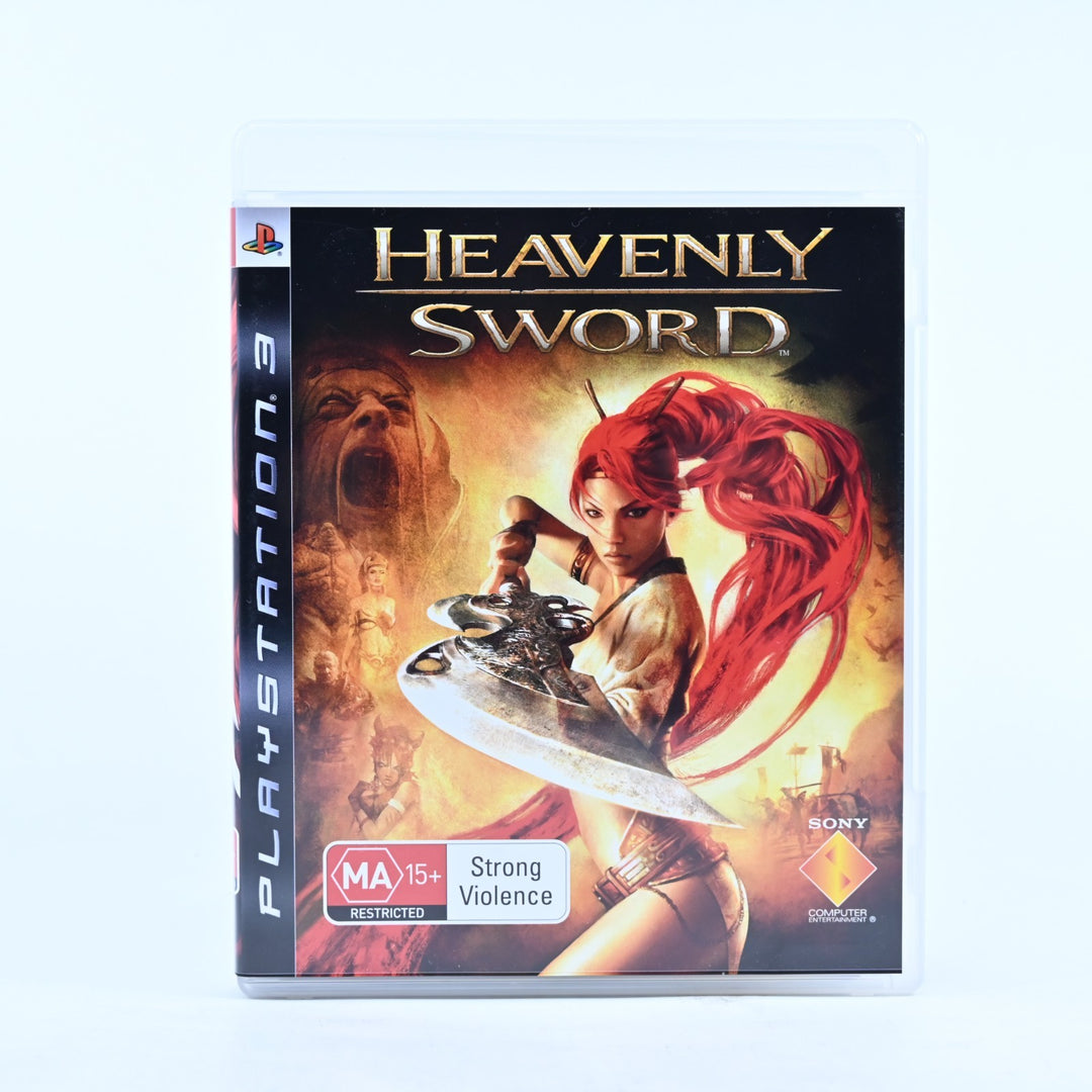 Heavenly Sword - Sony Playstation 3 / PS3 Game + Manual - MINT DISC!