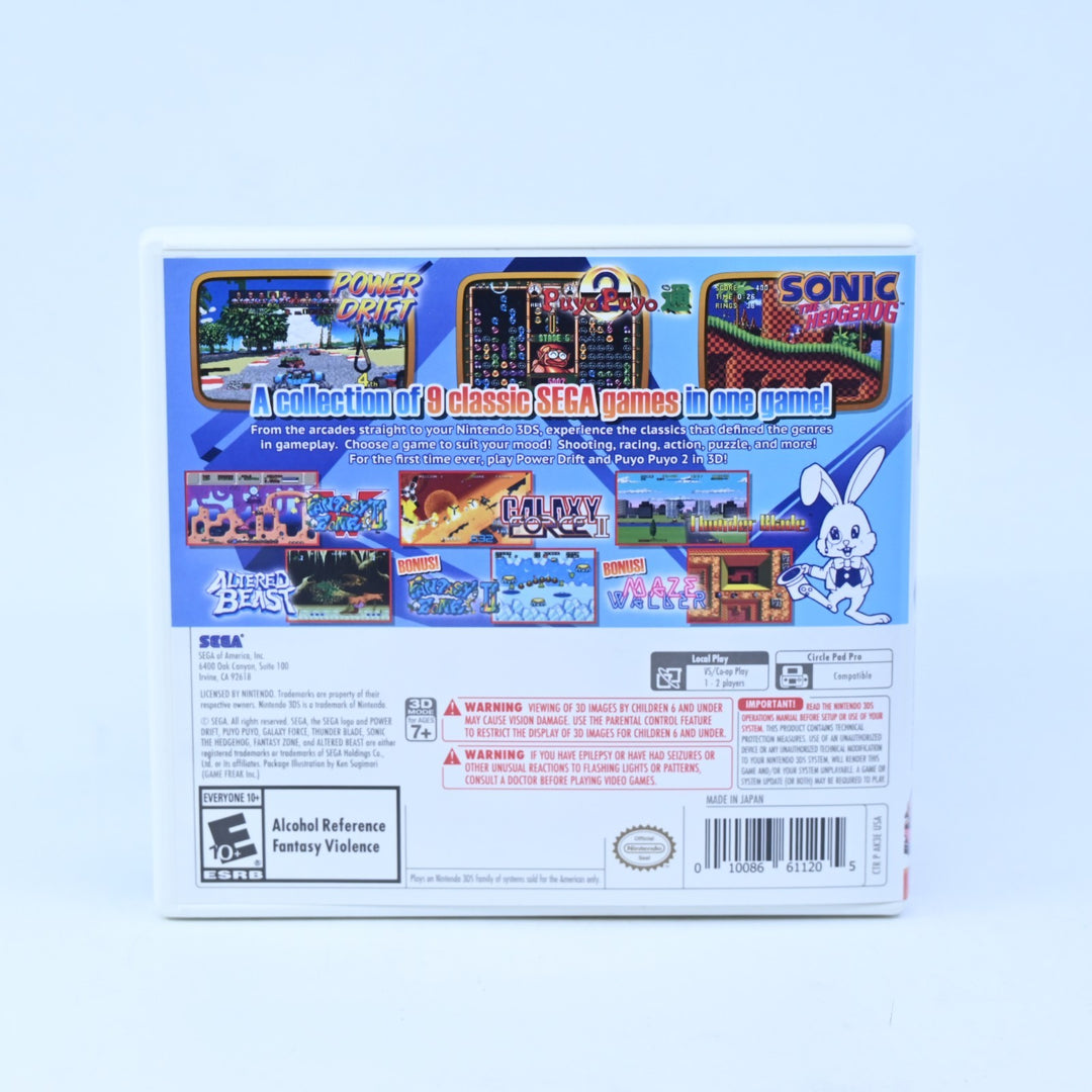 Sega 3D Classics Collection - Nintendo 3DS Game - NTSC-U - No Manual