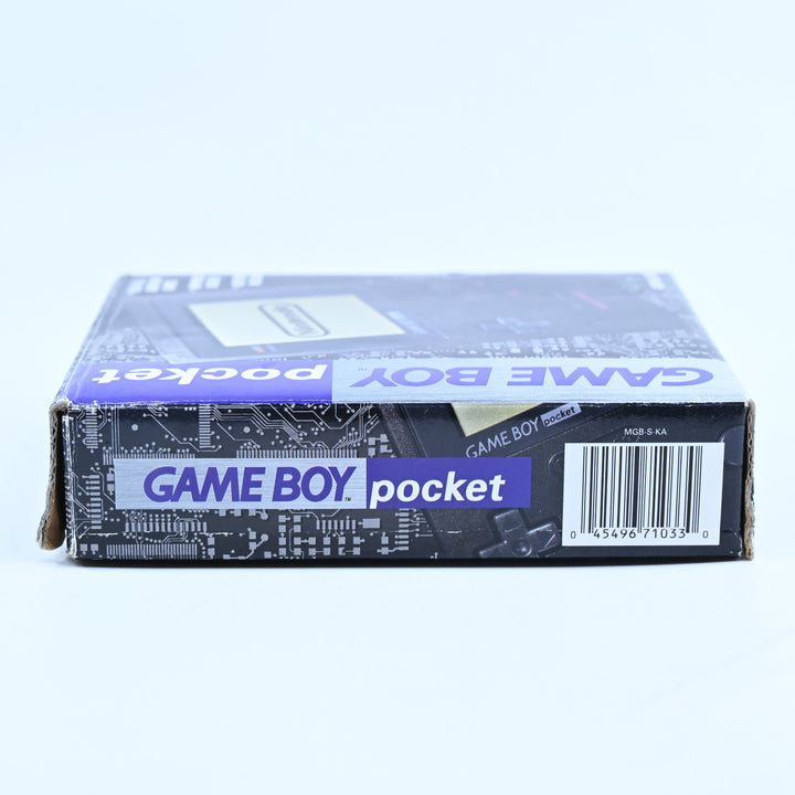 Black Nintendo Gameboy Pocket Boxed Console - AUS PAL - FREE POST!