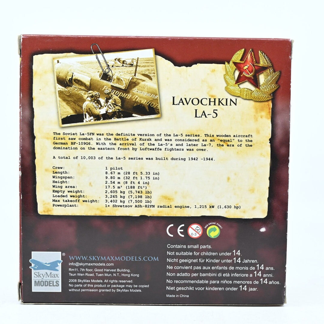 SkyMax Models 1:72 Lavochkin La-5FN "Captured" SM2003 - Die Cast Plane