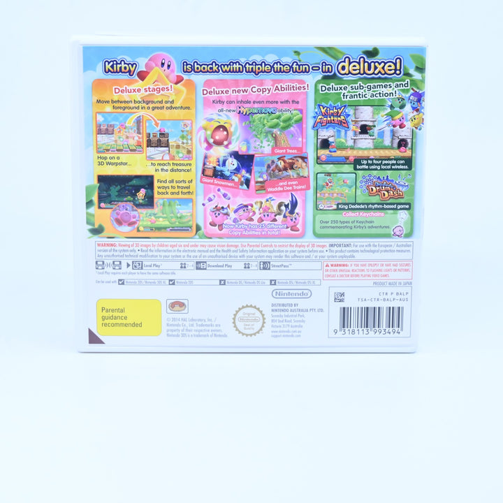 Kirby Triple Deluxe - Nintendo 3DS Game - PAL - FREE POST!