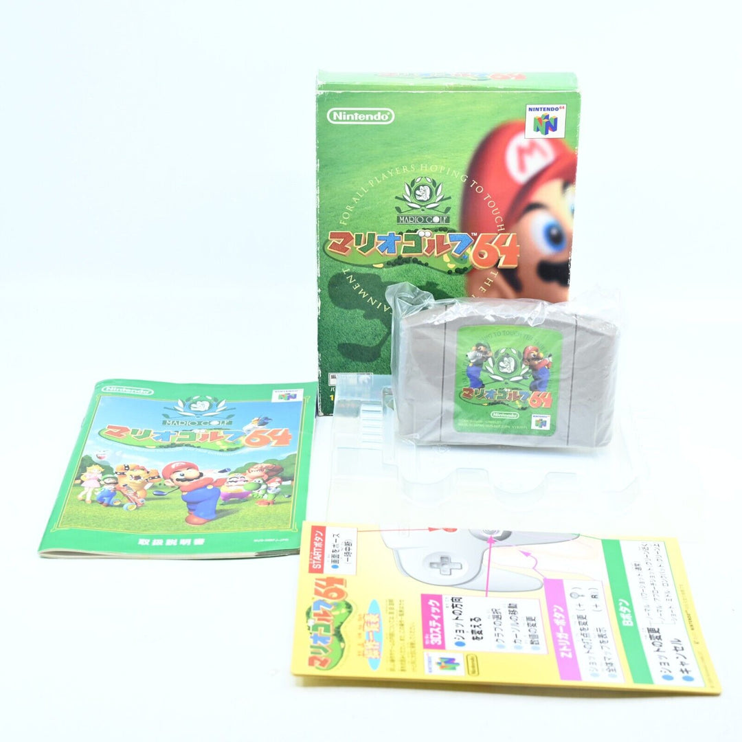 Mario Golf 64 - N64 / Nintendo 64 Boxed Game - NTSC-J- FREE POST!