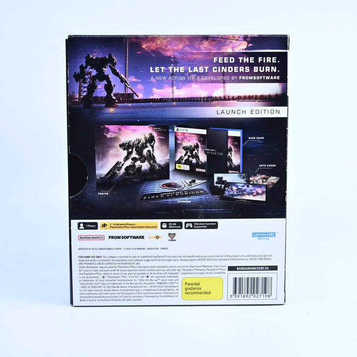 Armored Core VI: Fires of Rubicon - Launch Edition - PS5 Game - MINT DISC!