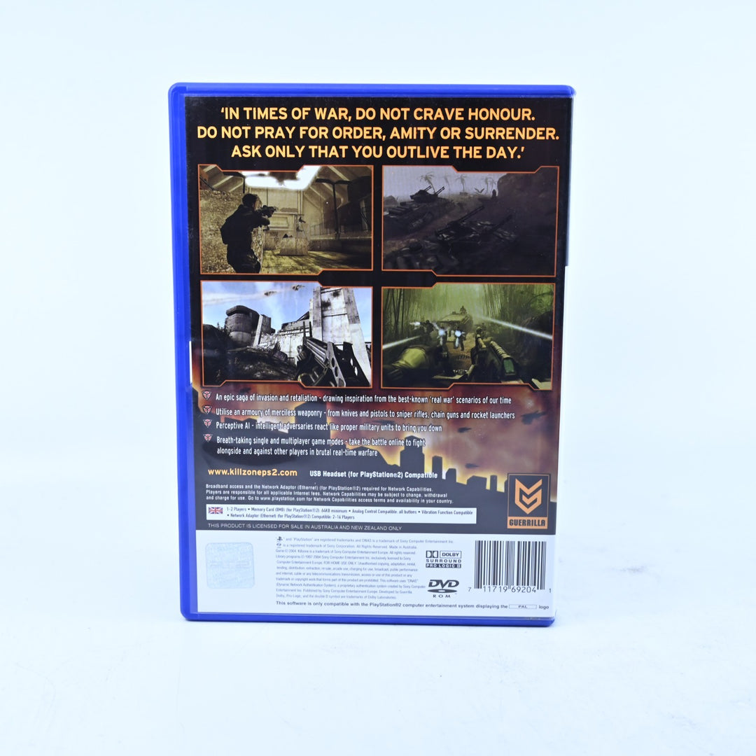 Killzone - Sony Playstation 2 / PS2 Game + Manual - PAL - MINT DISC!