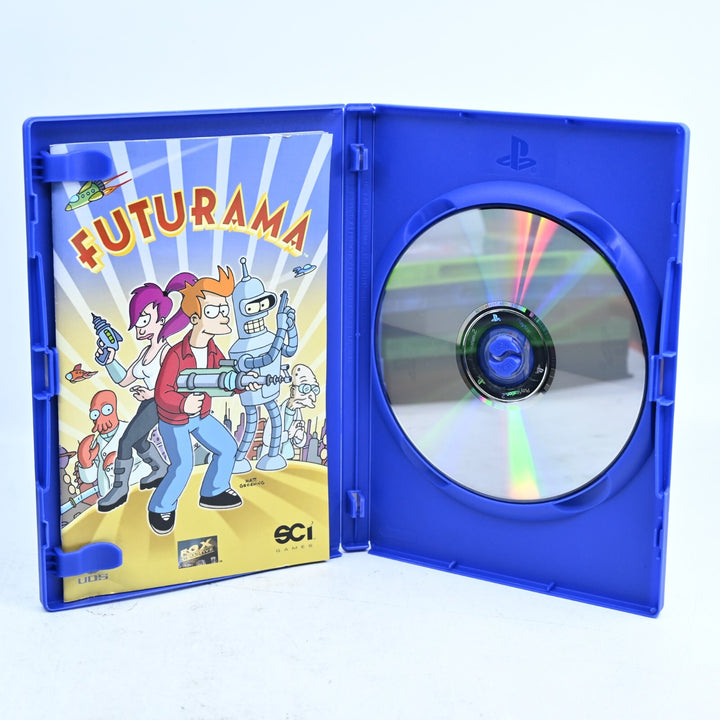 Futurama - Sony Playstation 2 / PS2 Game + Manual - PAL - MINT DISC!