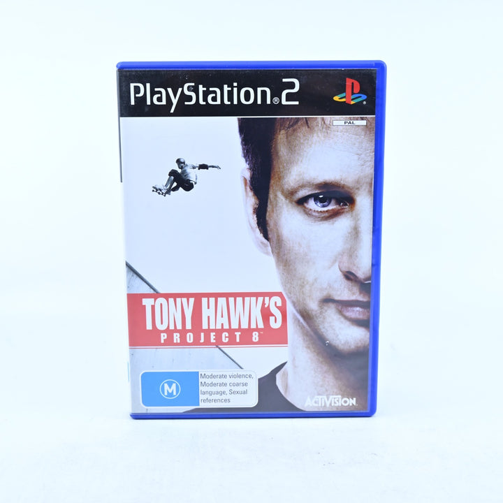 Tony Hawk's Project 8 - Sony Playstation 2 / PS2 Game + Manual - PAL