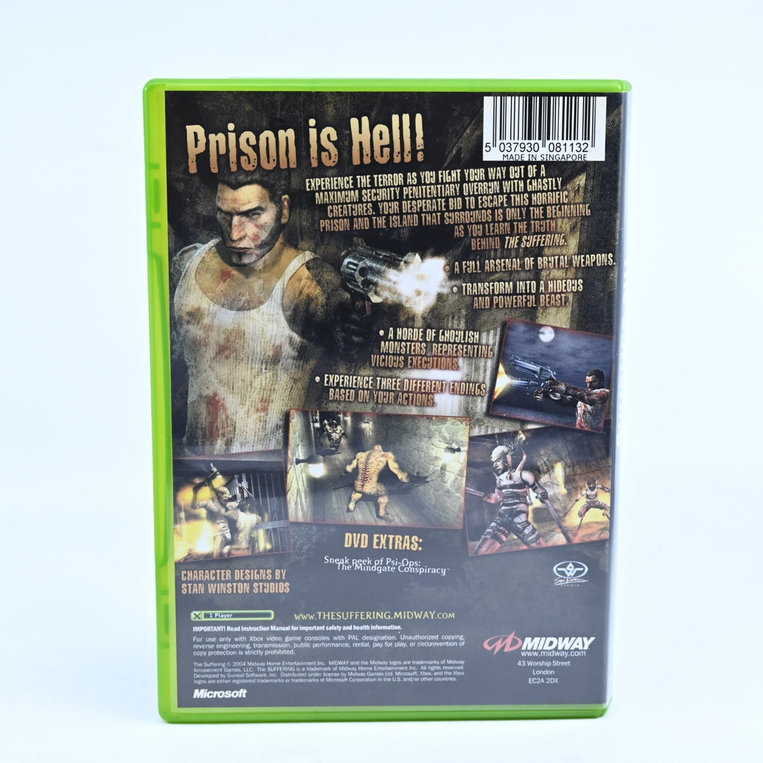 The Suffering - Original Xbox Game + Manual - PAL - MINT DISC!