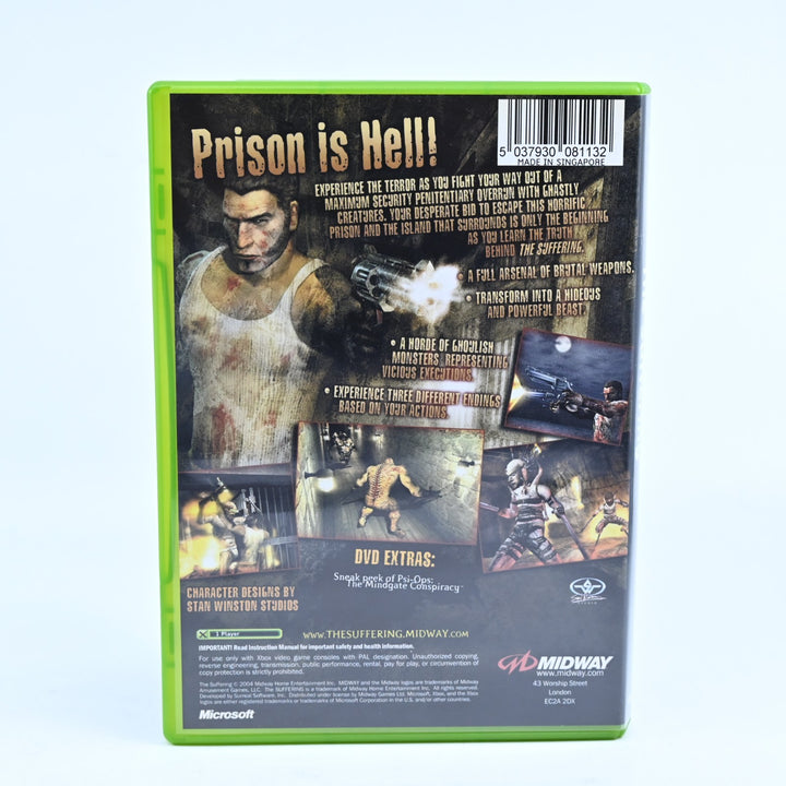 The Suffering - Original Xbox Game + Manual - PAL - MINT DISC!